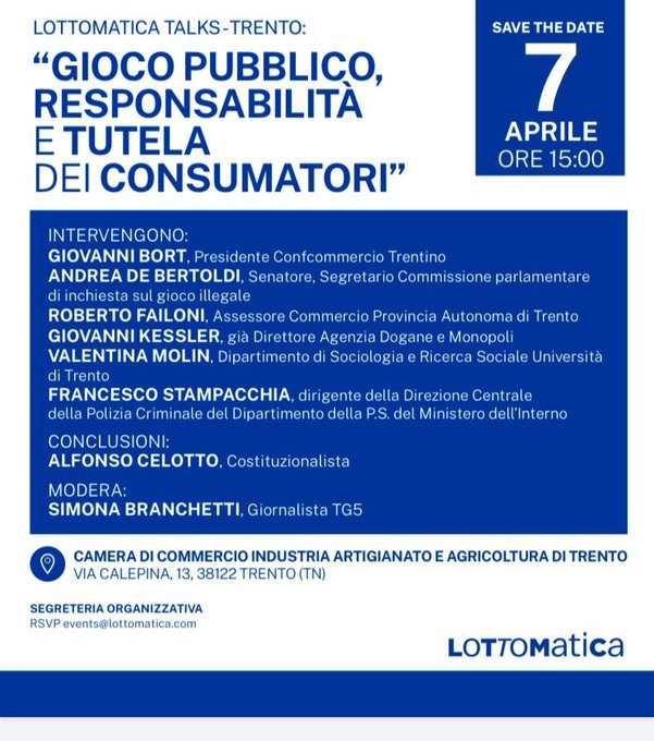 Lottomatica Talks &ndash; Gioco pubblico, responsabilit&agrave; e tutela dei consumatori